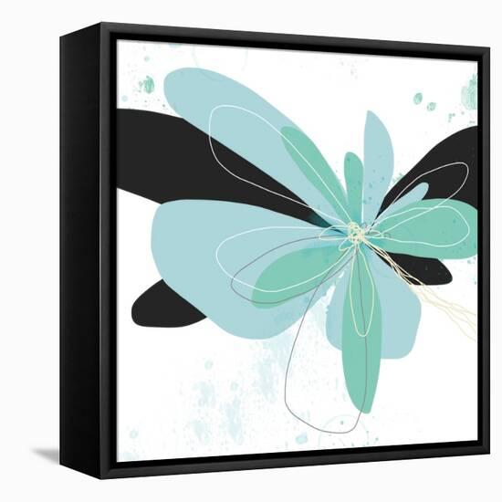 Aqua Undone - Two-Jan Weiss-Framed Stretched Canvas