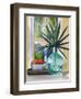 Aqua Vase-Jenny Westenhofer-Framed Art Print