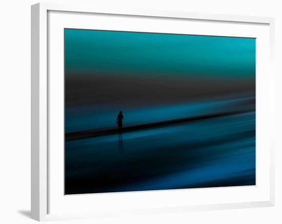 Aqua-Josh Adamski-Framed Photographic Print