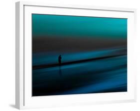 Aqua-Josh Adamski-Framed Photographic Print