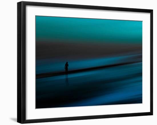 Aqua-Josh Adamski-Framed Photographic Print