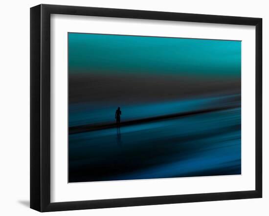 Aqua-Josh Adamski-Framed Photographic Print