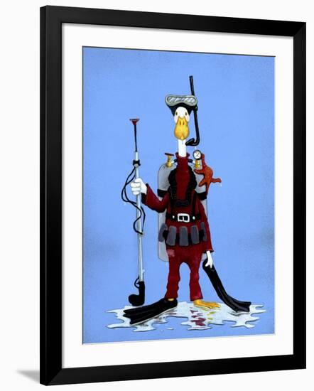 Aquaduck-Will Bullas-Framed Giclee Print