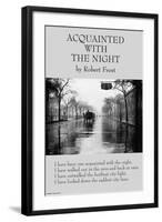Aquainted With the Night-null-Framed Art Print