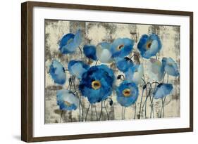 Aquamarine Floral-Silvia Vassileva-Framed Art Print