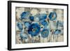 Aquamarine Floral-Silvia Vassileva-Framed Art Print