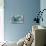 Aquamarine Floral-Silvia Vassileva-Premium Giclee Print displayed on a wall