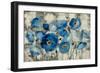 Aquamarine Floral-Silvia Vassileva-Framed Premium Giclee Print