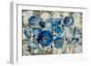 Aquamarine Floral-Silvia Vassileva-Framed Premium Giclee Print