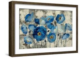 Aquamarine Floral-Silvia Vassileva-Framed Art Print