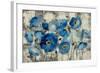 Aquamarine Floral-Silvia Vassileva-Framed Art Print