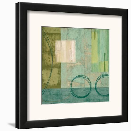 Aquamarine I-Brent Nelson-Framed Art Print