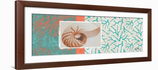 Aquamarine I-Elizabeth Medley-Framed Art Print