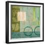 Aquamarine I-Brent Nelson-Framed Art Print