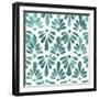 Aquamarine Motif I-Grace Popp-Framed Art Print