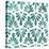 Aquamarine Motif I-Grace Popp-Stretched Canvas