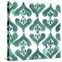 Aquamarine Motif II-Grace Popp-Stretched Canvas