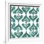 Aquamarine Motif II-Grace Popp-Framed Art Print