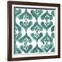 Aquamarine Motif II-Grace Popp-Framed Art Print