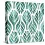 Aquamarine Motif III-Grace Popp-Stretched Canvas