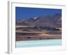 Aquamarine Waters of Laguna Tuyajto, Atacama, Chile-John Warburton-lee-Framed Photographic Print