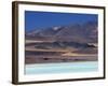 Aquamarine Waters of Laguna Tuyajto, Atacama, Chile-John Warburton-lee-Framed Photographic Print