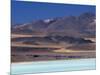 Aquamarine Waters of Laguna Tuyajto, Atacama, Chile-John Warburton-lee-Mounted Photographic Print