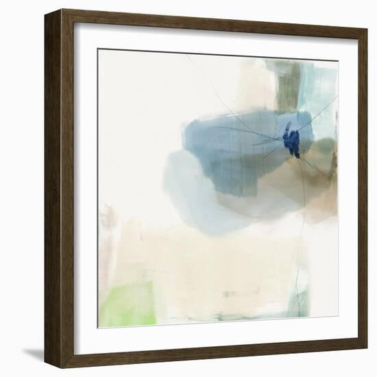 Aquamarine Whispers I-PI Studio-Framed Art Print