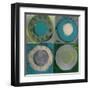 Aquamarine-null-Framed Art Print