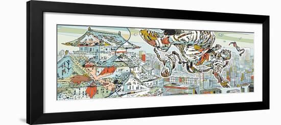 Aquapolis Ex-Machina Left-HR-FM-Framed Art Print