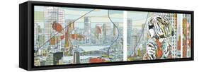 Aquapolis Ex-Machina Right-HR-FM-Framed Stretched Canvas