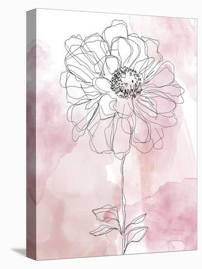 Aquarelle Bloom - Bud-Kristine Hegre-Stretched Canvas