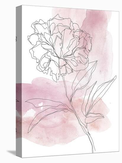 Aquarelle Bloom - Flower-Kristine Hegre-Stretched Canvas