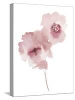 Aquarelle Blooms - Duo-Sandra Jacobs-Stretched Canvas