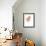 Aquarelle Blooms - Elegant-Sandra Jacobs-Framed Giclee Print displayed on a wall
