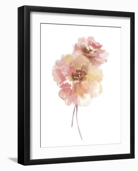 Aquarelle Blooms - Elegant-Sandra Jacobs-Framed Giclee Print