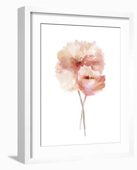 Aquarelle Blooms - Embrace-Sandra Jacobs-Framed Giclee Print