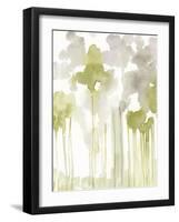 Aquarelle Forest II-Jennifer Goldberger-Framed Art Print