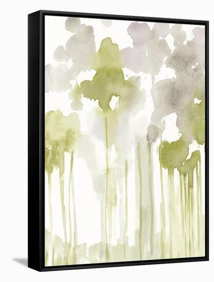 Aquarelle Forest II-Jennifer Goldberger-Framed Stretched Canvas