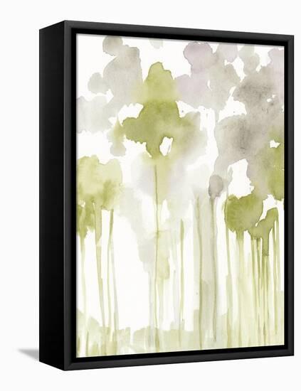 Aquarelle Forest II-Jennifer Goldberger-Framed Stretched Canvas