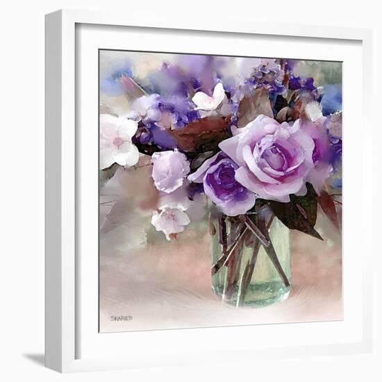 Aquarelle-Skarlett-Framed Giclee Print