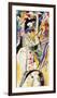 Aquarellentwurf, 1914-Wassily Kandinsky-Framed Premium Giclee Print