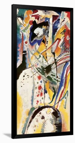 Aquarellentwurf, 1914-Wassily Kandinsky-Framed Premium Giclee Print