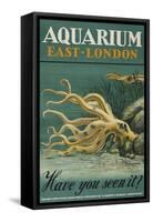 Aquarium, East-London-null-Framed Stretched Canvas