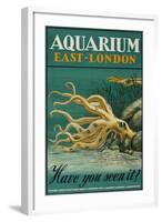 Aquarium East London-Vintage Apple Collection-Framed Giclee Print