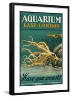 Aquarium East London-Vintage Apple Collection-Framed Giclee Print