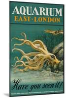 Aquarium East London-Vintage Apple Collection-Mounted Giclee Print