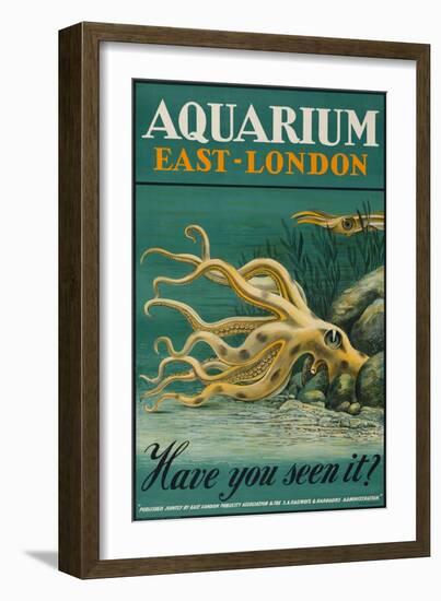Aquarium East London-Vintage Apple Collection-Framed Giclee Print
