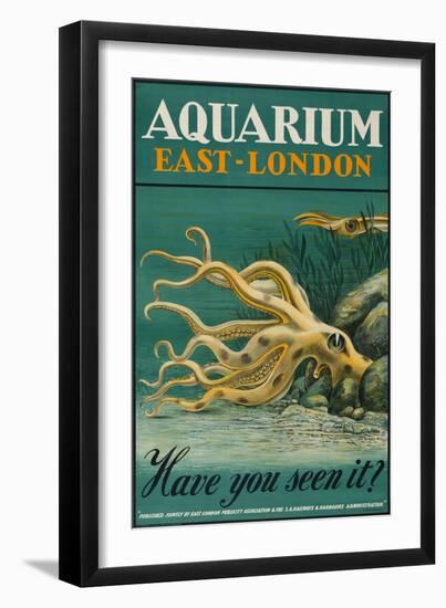 Aquarium East London-Vintage Apple Collection-Framed Giclee Print