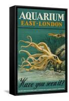 Aquarium East London-Vintage Apple Collection-Framed Stretched Canvas